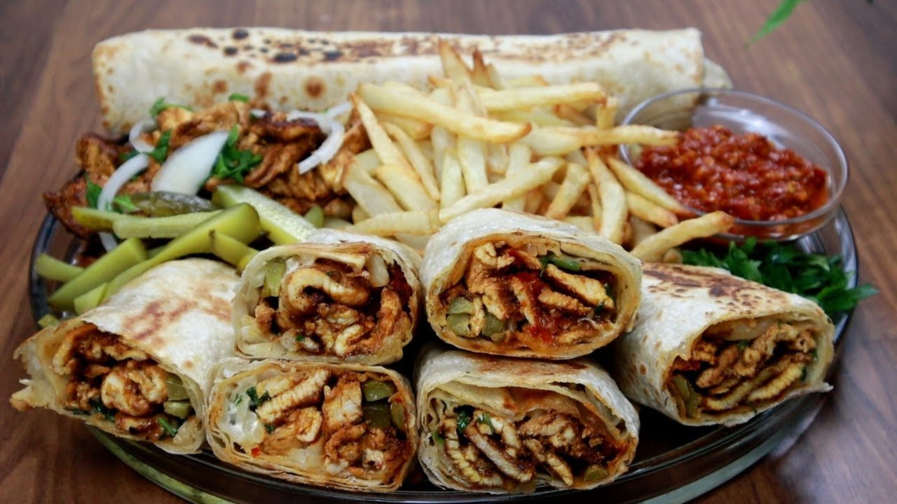 Куриная шаурма дома!  Лучший домашний рецепт 😋 Вы будете поражены вкусом!