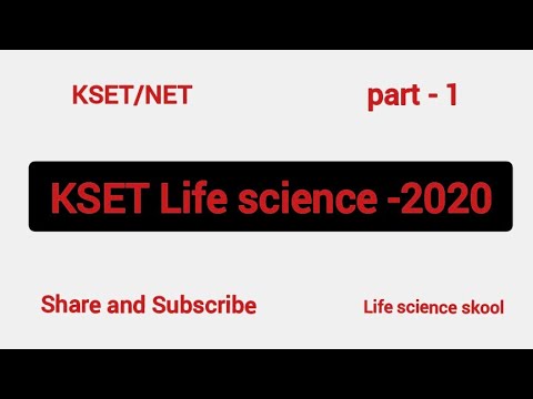 Kset Life Science Pattern KSET Life science -2020 - YouTube