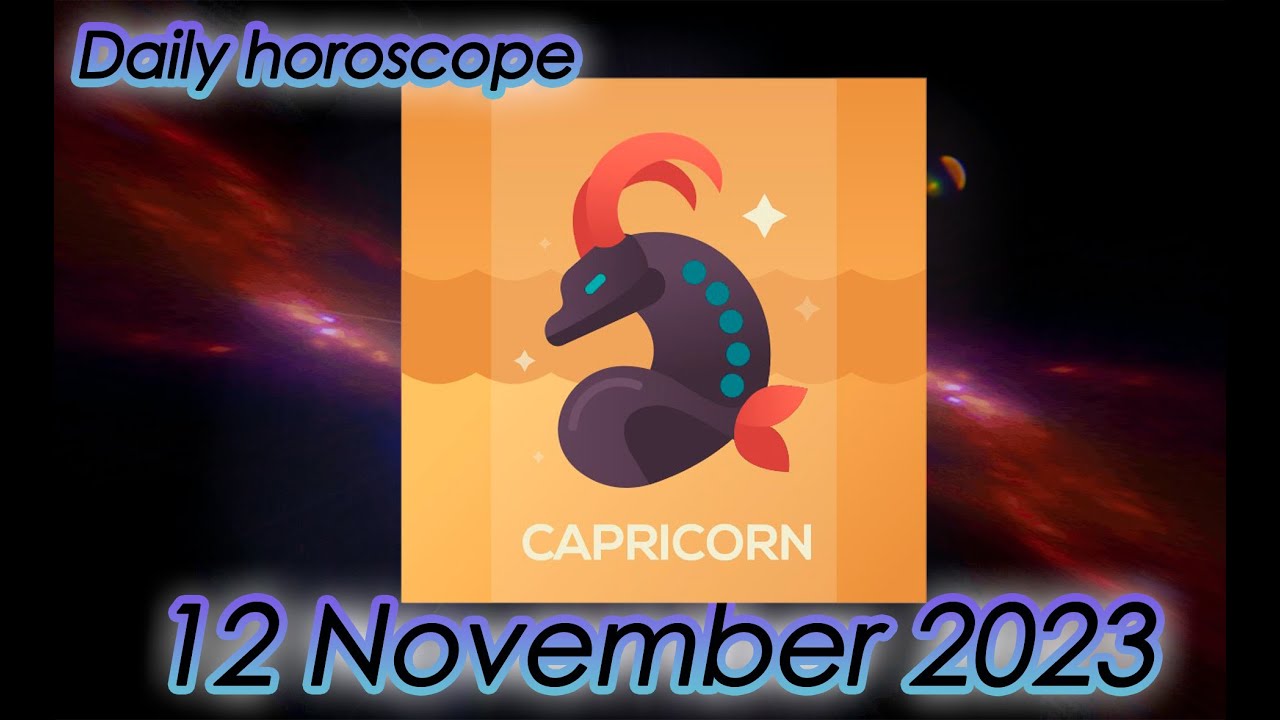 FREE TAROT HOROSCOPE CAPRICORN horoscope today November 12 2023 ♑️