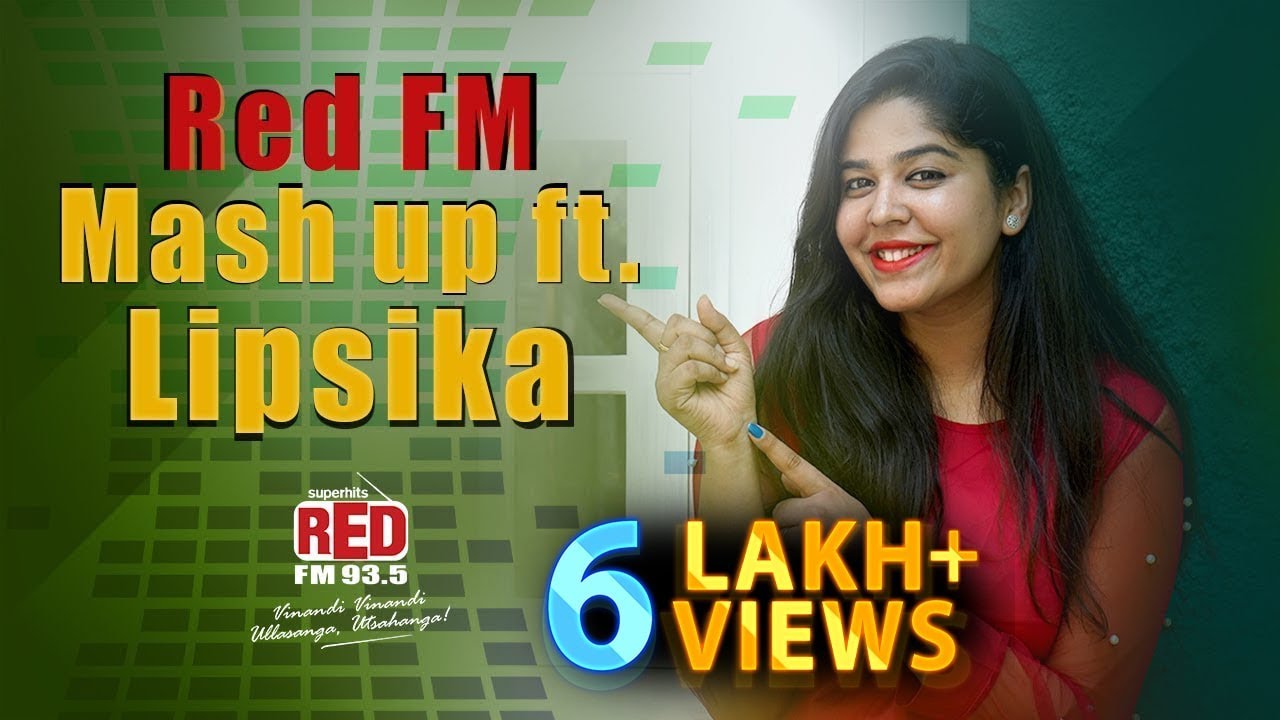 Red FM Mash Up ft RJ Lipsika  Telugu and Hindi Songs