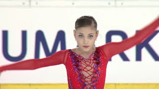 Alena KOSTORNAIA RUS Ladies Short Program EGNA-NEUMARKT 2017