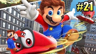 Мульт Super Mario Odyssey Switch прохождение часть 21 ВОТ ЭТО ПОВОРОТ