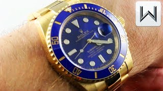 Rolex Submariner (BLUE SUNBURST DIAL 