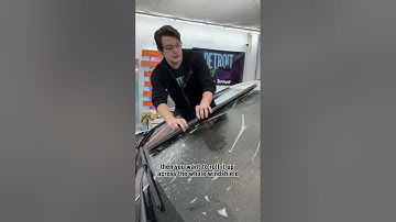 Tint a Windshield EASY Way!#cars #diy #tint #windowtint