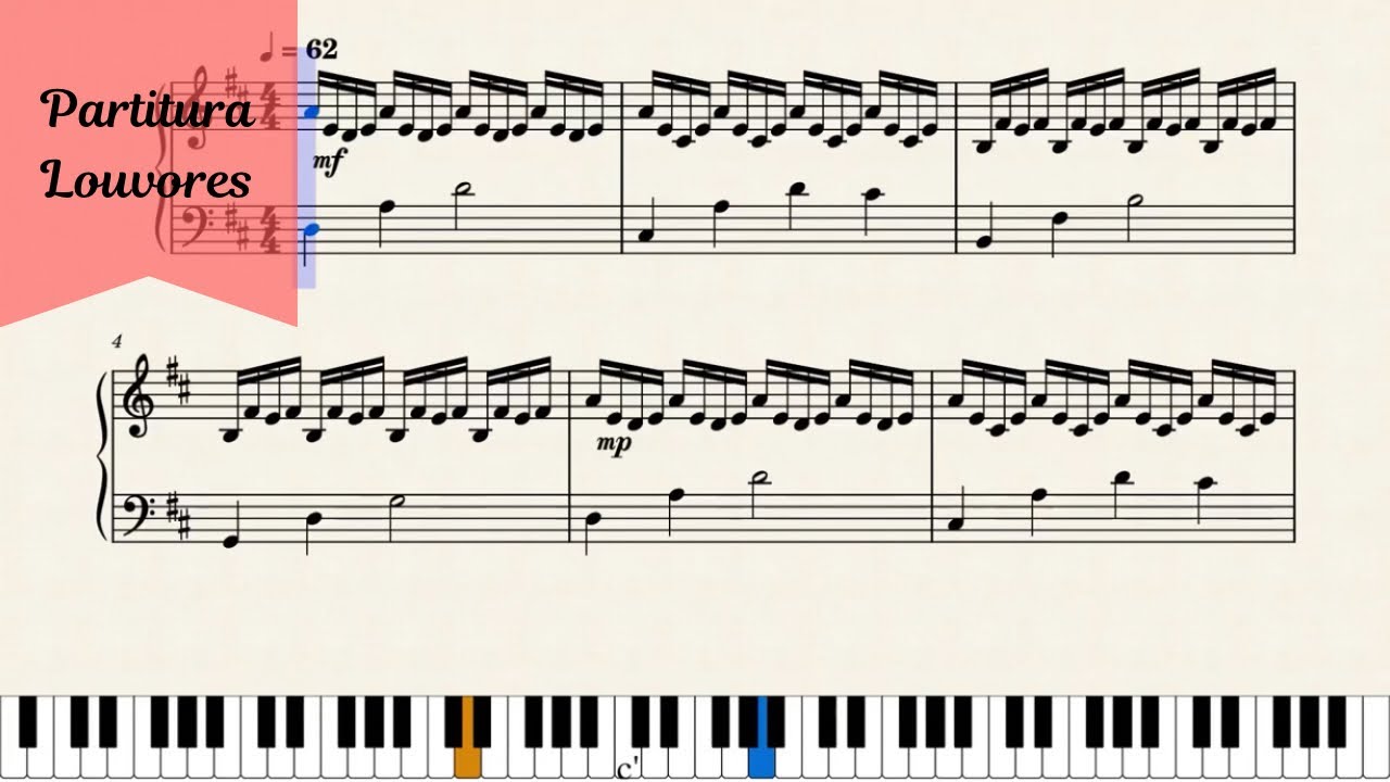 O Amigo Incomparável - Partitura Piano