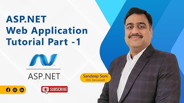 ASP.NET | First web application in .NET using Visual Studio - Video 1 Part 1