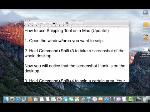 Snipping Tool On Mac Pro