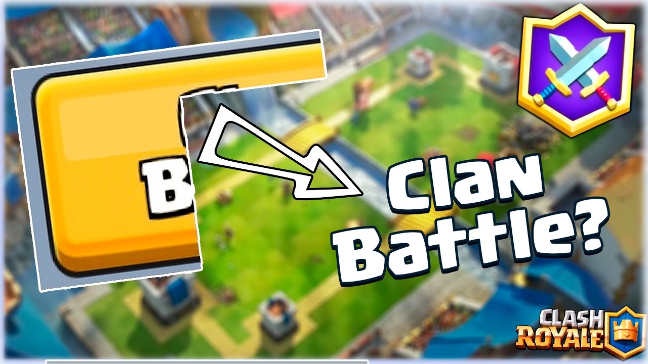 vlogs in spanish ¡¡ NUEVO EASTER EGG | ¿BOTON DE CLAN BATTLE EN LA PROXIMA ACTUALIZACION?! - Clash Royale [WithZack]