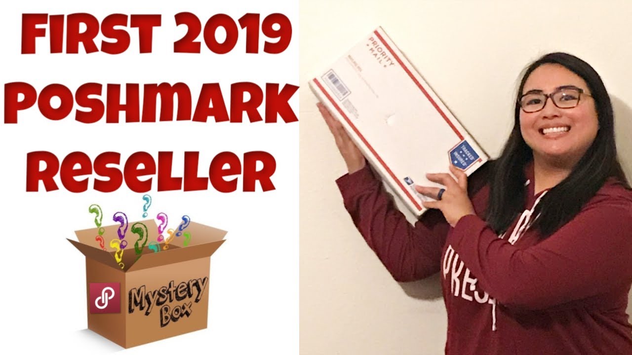 1st Poshmark Reseller Mystery Box for 2019 | Is a 5 lb. box worth it?