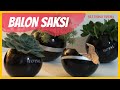 2.5TL'YE AŞIK OLACAĞINIZ SAKSILAR NASIL YAPILIR?-DIY-CEMENT POT