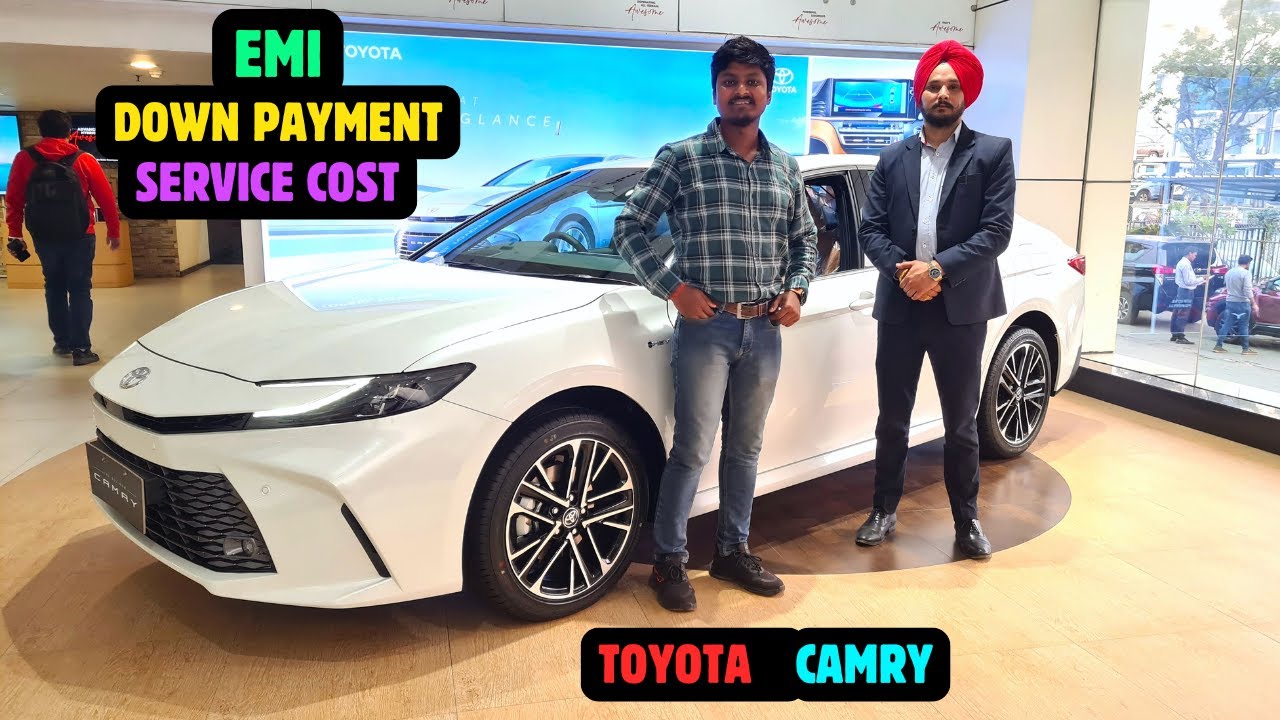 New Toyota CAMRY 🔥 EMI, Service Cost, Down Payment etc.😍 - YouTube