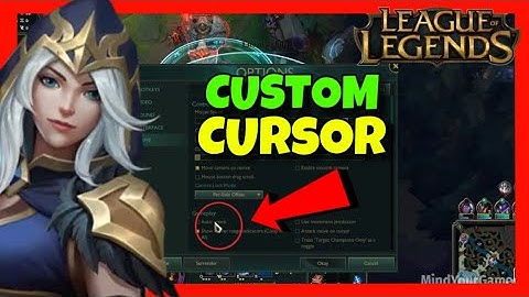 How to CHANGE CURSOR in League of Legends ✅ Customize Your LOL Mouse Settings Easily - CUSTOM CURSOR