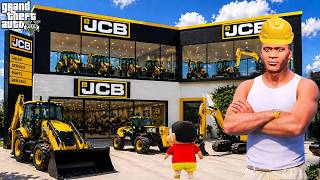 Franklin & Shin Chan Opened a New JCB Showroom | GTA 5
