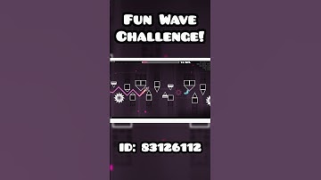 Fun, Satisfying GD Geometry Dash Wave Challenge #geometrydash #gd #gdlevels #gddemon
