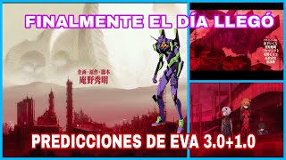 ¡¡LLEGÓ EL DÍA DE ESTRENO - Predicciones Evangelion 3.0+1.0