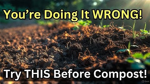 STOP Wasting Compost! This Sheet Mulch Trick Transforms Dead Soil FAST 🌱🔥