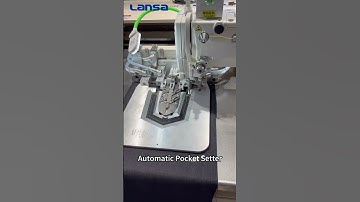 Automatic Pocket Setter#sewingequipment  #machine
