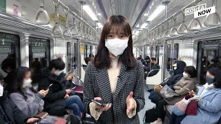 [VLOG #3] On my way to work amid coronavirus fears in Seoul
