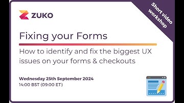 Fixing your Forms