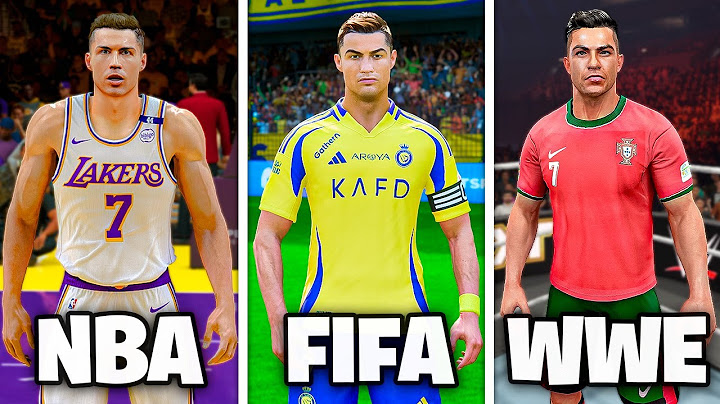 Scoring With Ronaldo In Every Sport