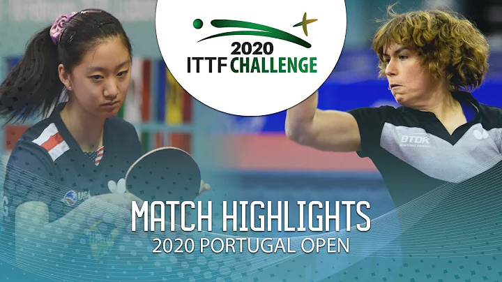 Stefanie Christensen vs Wang Amy | 2020 ITTF Portu...