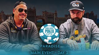 WSOP Paradise Main Event - Day 2 With Daniel Negreanu And Boston ...