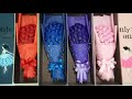 33個/ボックスカラフルラブローズソープフラワーイモータルブーケ
