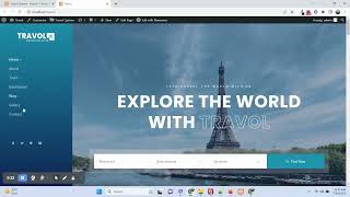 TRAVOL — Sidebar Navigation Style