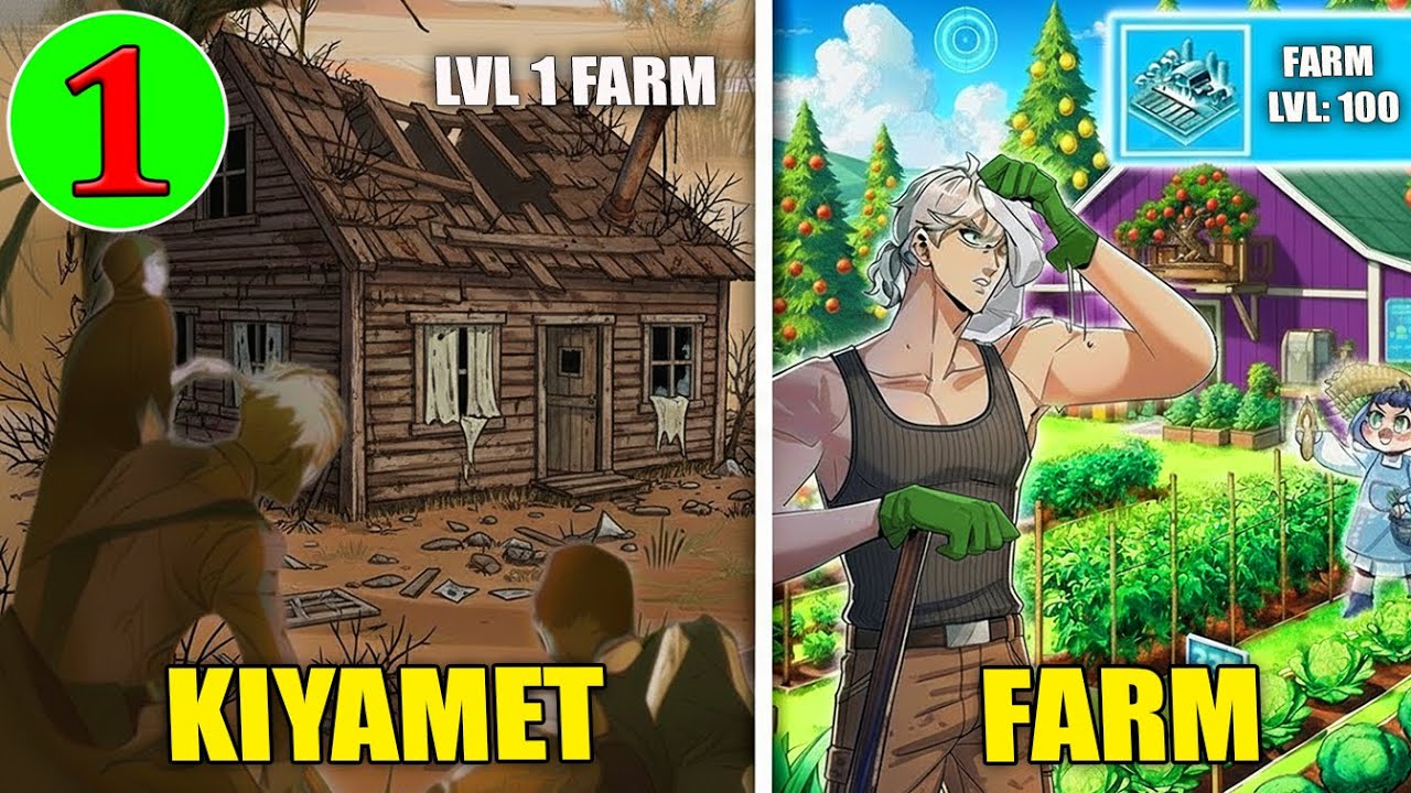 [Bölüm 1] Kıyamet Sırasında Dünyanın En İyi Çiftlik-Sığınağını Kurdu! - Manhwa Özeti