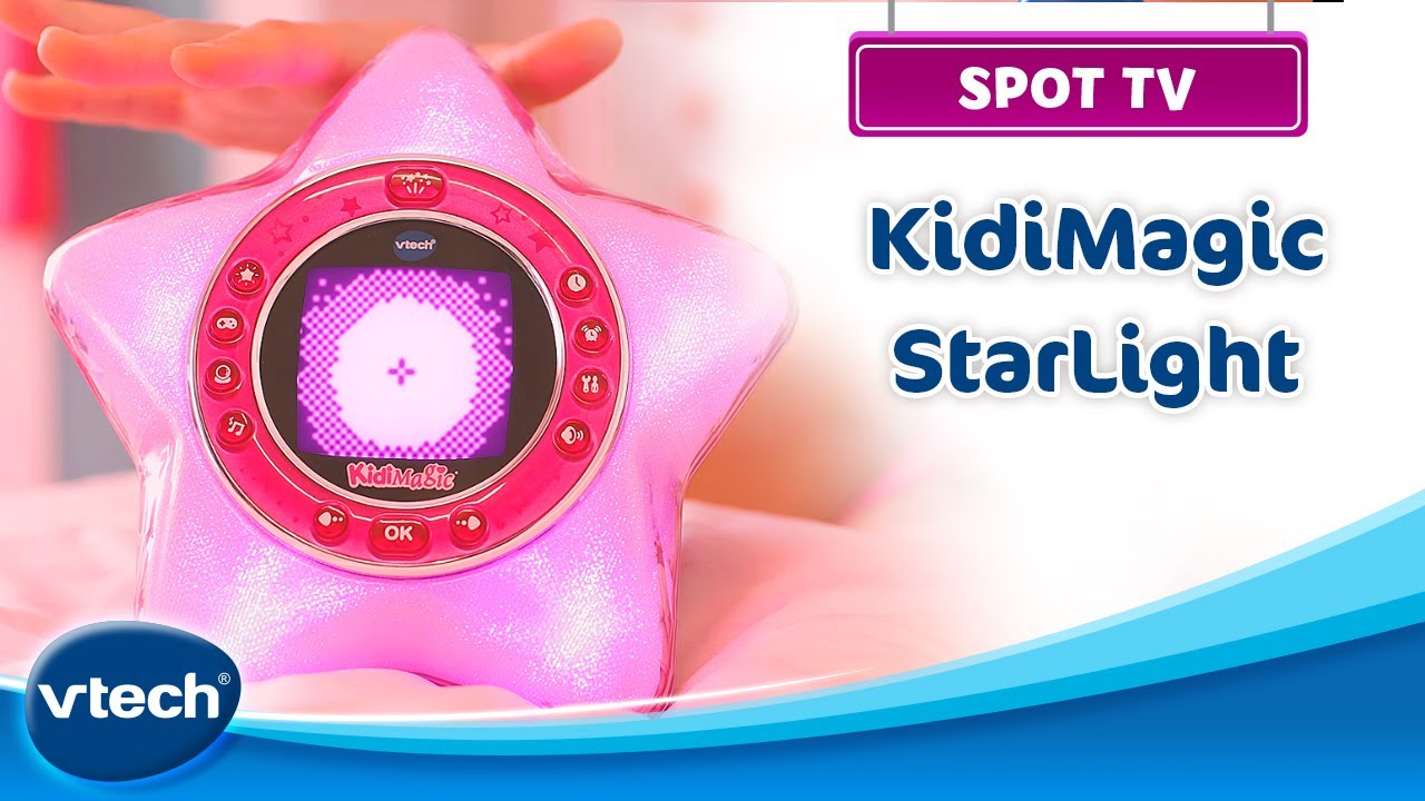 KidiMagic StarLight - Un réveil en forme d'étoile