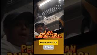 8 Jam Perjalanan Bandung - Jepara #persib #persijap
