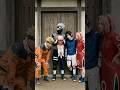 [実写版ナルト 舞台裏 - Live-Action Naruto BTS] 第七班 vs トラ猫 | 爆笑NGシーン集 #ナルト実写 #behindthescenes #naruto