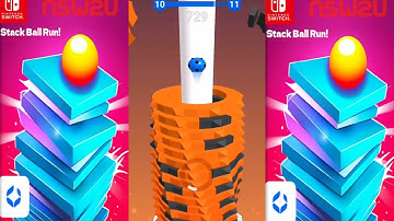Stack Ball 3D - All Levels Gameplay Android, iOS