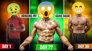 Bringing My Gains Back 💪🔥 #day50 (Back &amp; biceps) Workout At Home Let's 🎯 Hit || @Karanofficial52