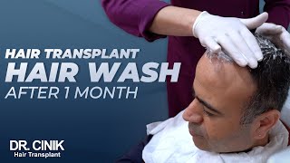 Drcinik Hair Transplant Hair Wash After 1 Month