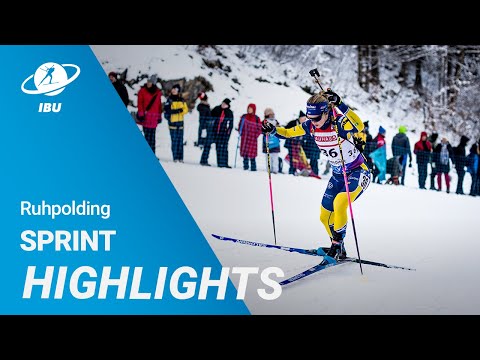 World Cup 23/24 Ruhpolding: Women Sprint Highlights