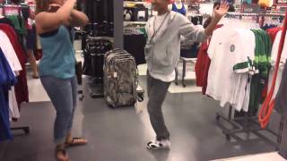 Breakin It Down At The Nike Store