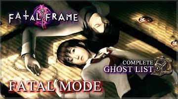 Fatal Frame: Special Edition [XBOX] - Fatal 100% (All Files, Ghosts, Upgrades & Endings)