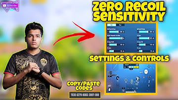 BEST ZERO RECOIL SENSITIVITY CODE PUBG/BGMI SAMSUNG,A3,A5,A6,A7,J2,J5,J7,S5,S6,S7,S9,A20,A30,A50,A70