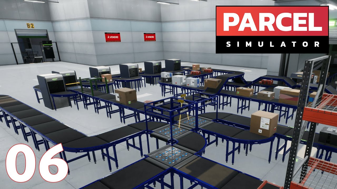 Parcel Simulator [FR] Ep. 06 📦Notre usine est automatisée à 100% !! 🥳 ...