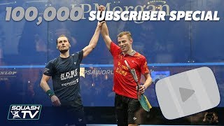 Squash: 100k Subscriber Special - Matthew v Gaultier ToC 2018 Full Match