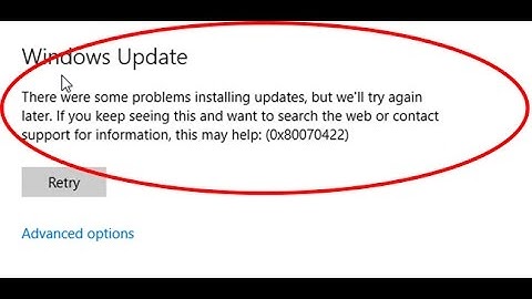 how to fix windows update error 0x80070422 in windows 10