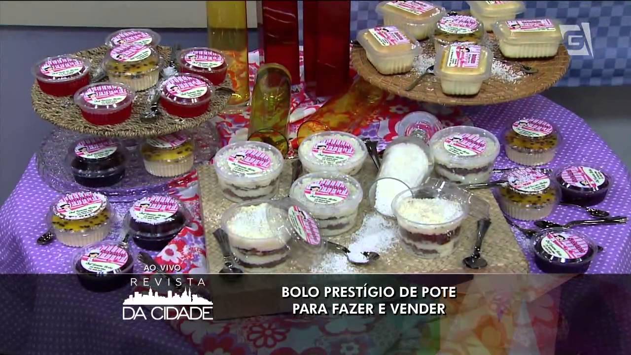 Revista da Cidade - Bolo Prestígio no Pote (15/09/2015)