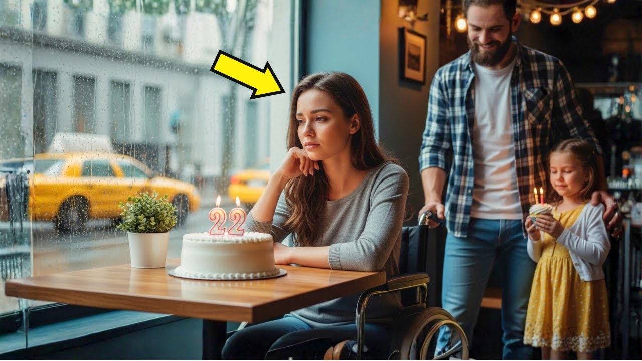 CÓRKA PREZESA NA WÓZKU OBCHODZIŁA URODZINY SAMA — AŻ SAMOTNY OJCIEC POWIEDZIAŁ: „DOŁĄCZYMY?”