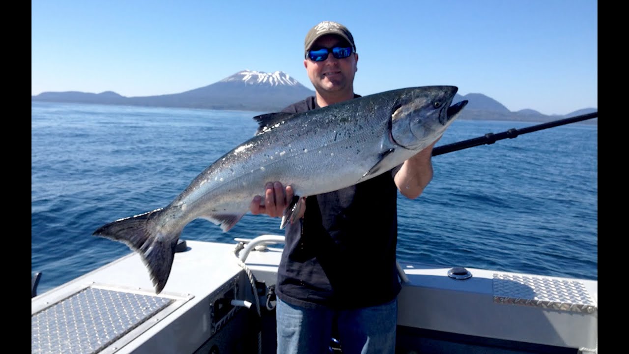 King Salmon Fishing in Sitka Alaska YouTube