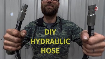 Make HYDRAULIC HOSE using reusable fittings