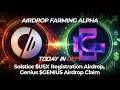 Solstice $SLX Airdrop Registration, $GENIUS Airdrop Claim