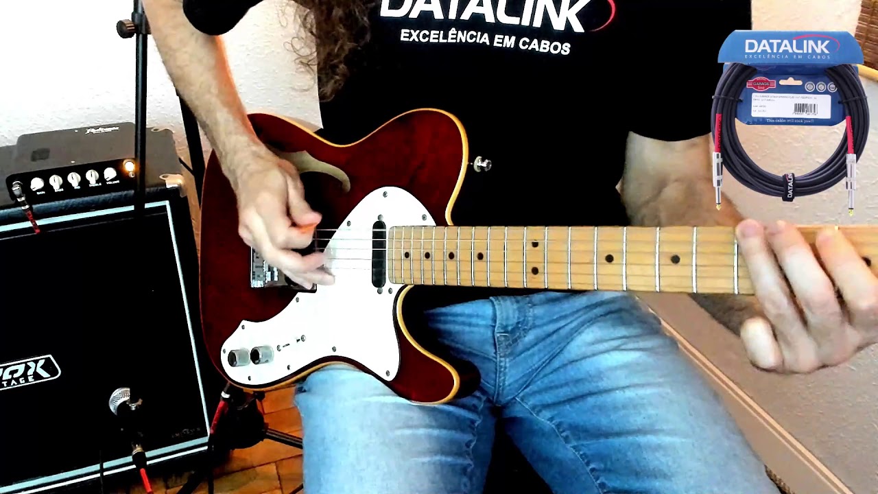 CONHEÇA AS PRINCIPAIS DIFERENÇAS: CABOS DE GUITARRA DATALINK|  Garage/ Revolution e POP