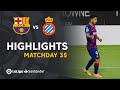 Highlights FC Barcelona vs RCD Espanyol (1-0)