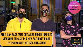 Rege Jean Page tries out Bad Bunny inspire nickname for size in a new Saturday Night Live
